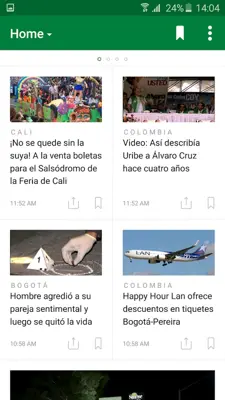 Publimetro Colombia android App screenshot 4